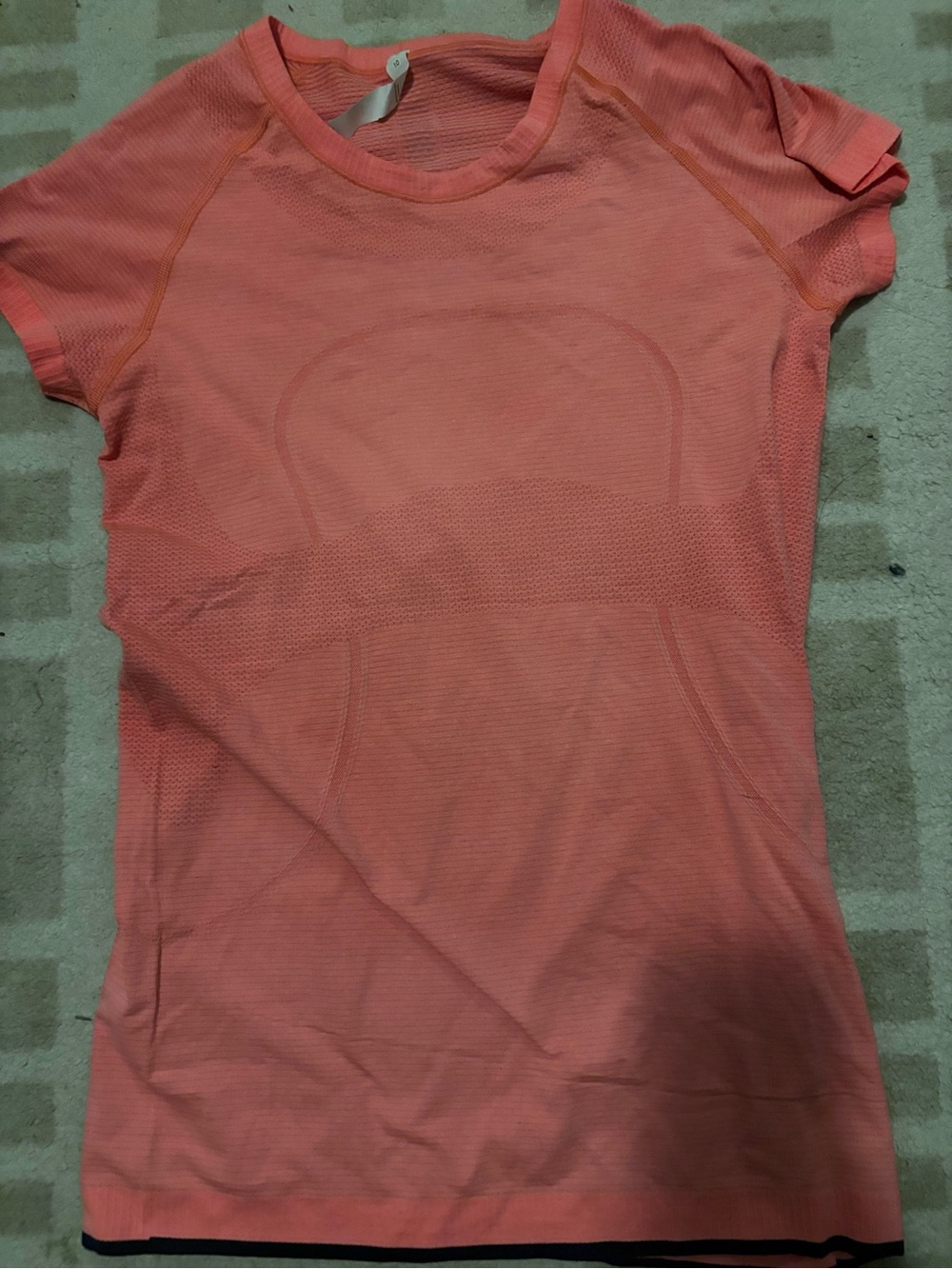 lululemon athletica Coral Short-Sleeve Seamless Workout Tee